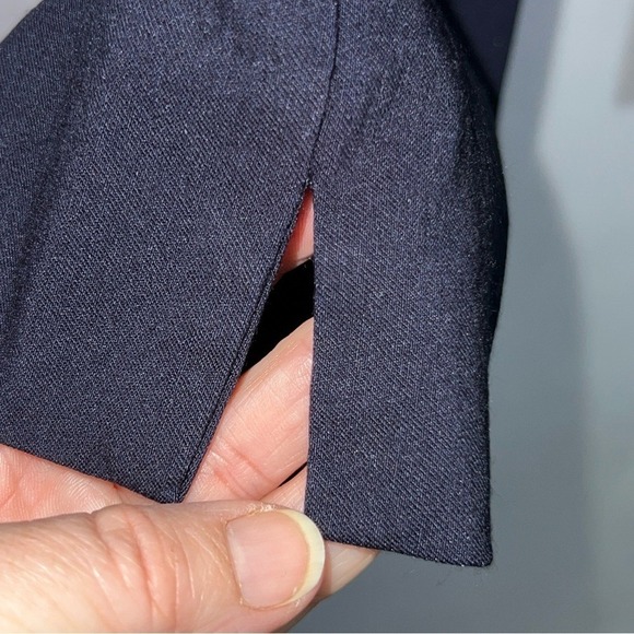 Rafaella Woman's Navy Chinos Stretch Pull On Pants Sz 10 - Picture 6 of 11